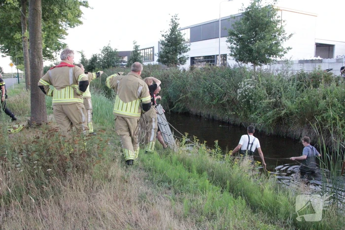 Brandweer zoekt naar gestolen katalysator