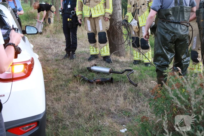 Brandweer zoekt naar gestolen katalysator