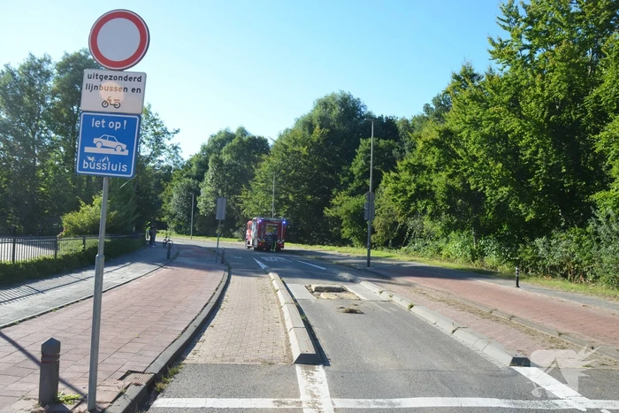Brandweer met spoed naar brand in tunneltje