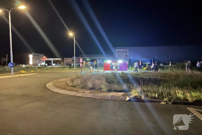 Grote uitslaande brand in loods Leemans Afval en Reiniging
