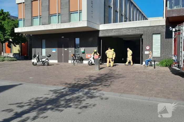 Vreemde lucht in parkeergarage