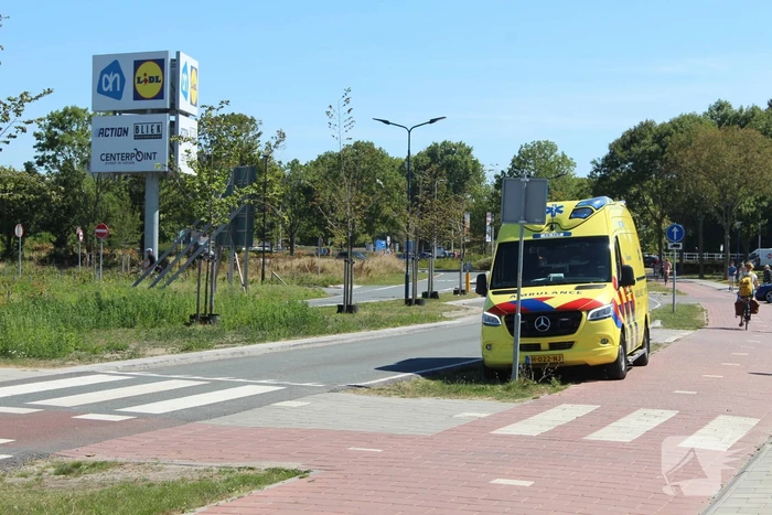 Fietser aangereden door 45 km wagen