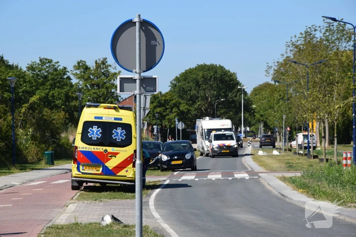 Fietser aangereden door 45 km wagen