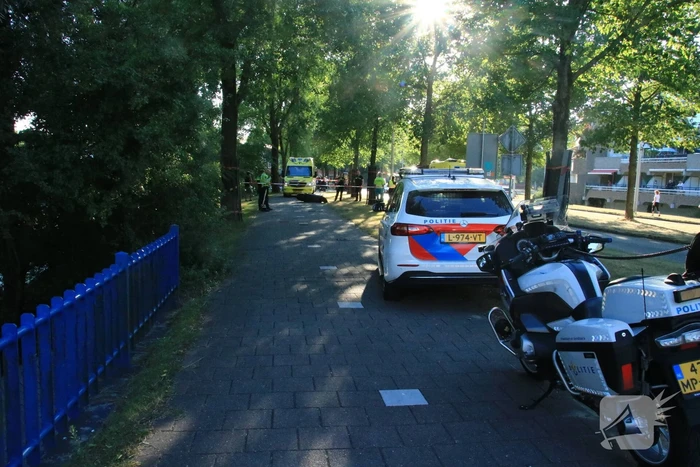 Eenzijdige aanrijding door losse tegels