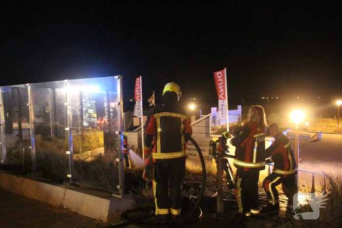 Duinbrand snel onder controle