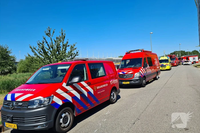 Zoekactie in water na aantreffen scooter