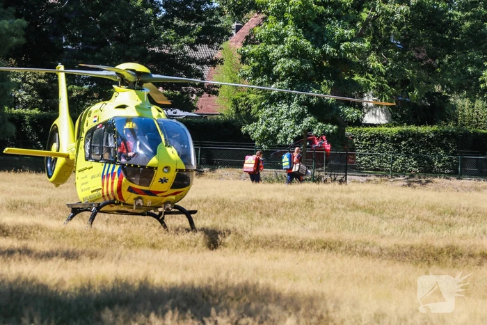 Motorrijder zwaargewond bij verkeersongeval