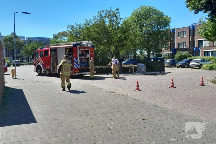 Brandweer doet onderzoek naar vreemde lucht