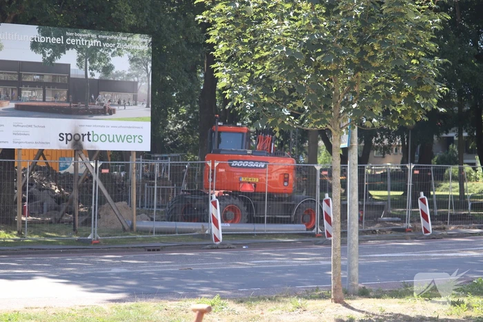 Straat afgezet na gaslekkage