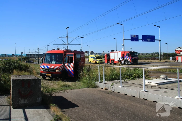 Hulpdiensten massaal aanwezig bij waterongeval