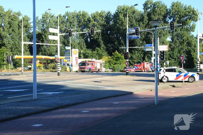 Tankstation ontruimd vanwege gaslekkage