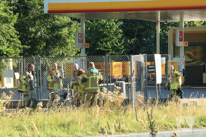 Tankstation ontruimd vanwege gaslekkage