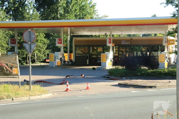 Tankstation ontruimd vanwege gaslekkage