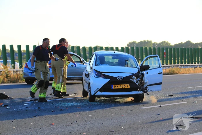 Kinderen betrokken bij ernstig ongeval op snelweg
