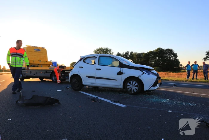 Kinderen betrokken bij ernstig ongeval op snelweg