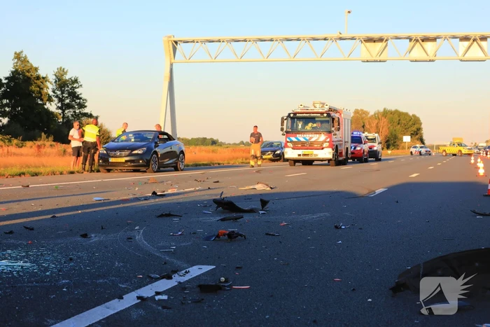 Kinderen betrokken bij ernstig ongeval op snelweg