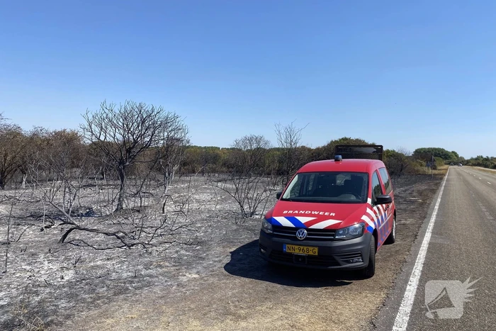 Onderzoek naar duinbrand in volle gang