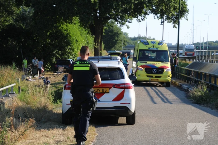Fietser gewond na val