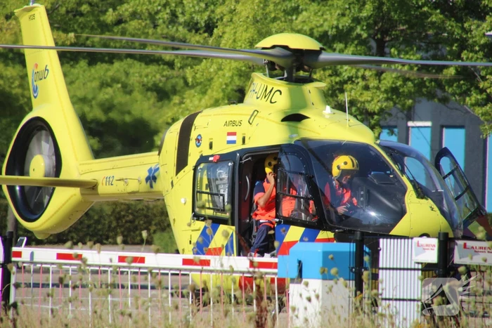 Traumahelikopter ingezet bij opvangcentrum
