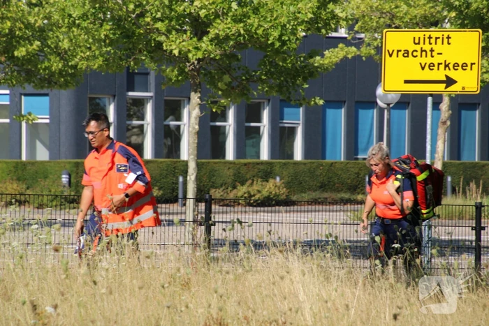 Traumahelikopter ingezet bij opvangcentrum