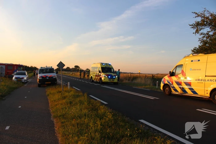 Automobilist belandt met auto te water
