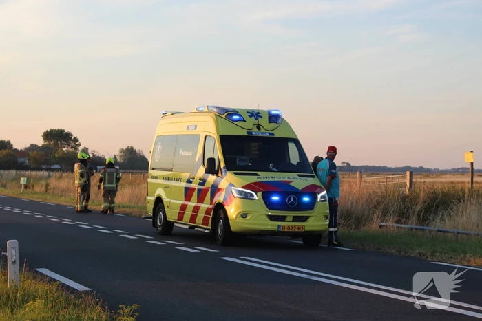Automobilist belandt met auto te water