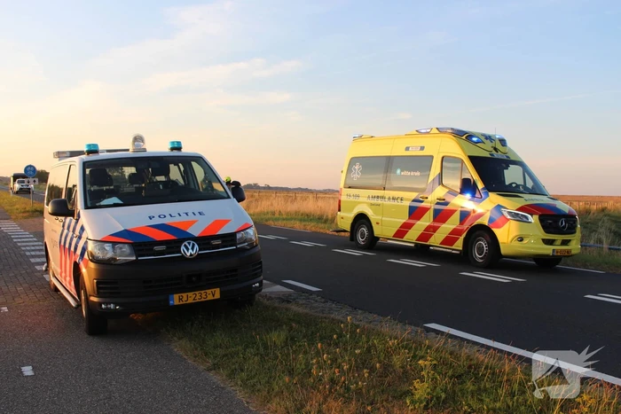 Automobilist belandt met auto te water