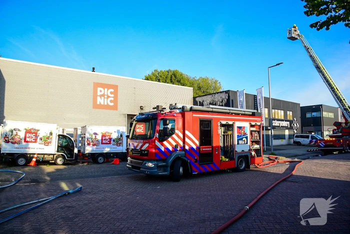 brand vlambloem rotterdam