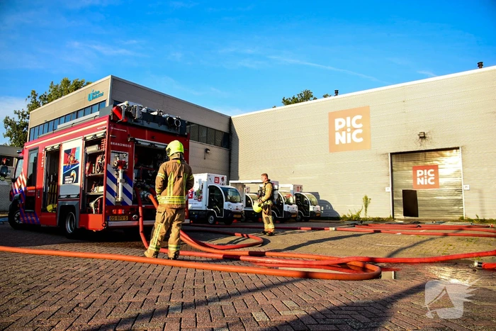 Wederom brand in een pand van Picnic