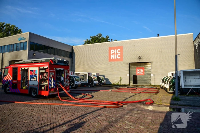 Wederom brand in een pand van Picnic