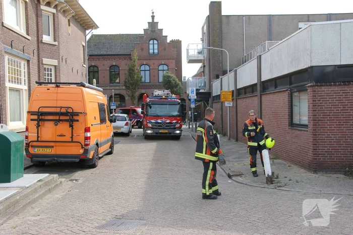 Onderzoek bij bestelbus met mogelijk gestolen brandstof