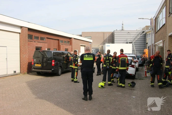 Onderzoek bij bestelbus met mogelijk gestolen brandstof