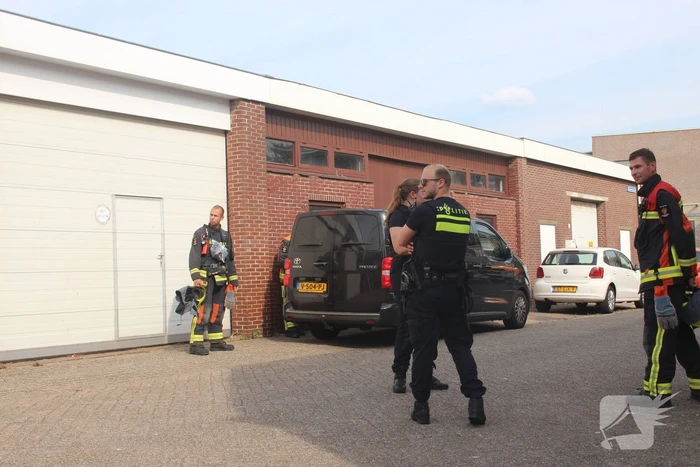 Onderzoek bij bestelbus met mogelijk gestolen brandstof