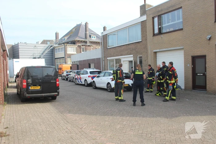 Onderzoek bij bestelbus met mogelijk gestolen brandstof