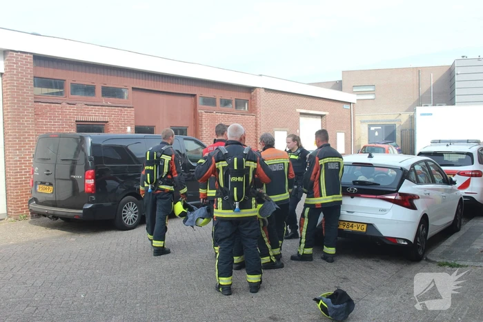 Onderzoek bij bestelbus met mogelijk gestolen brandstof
