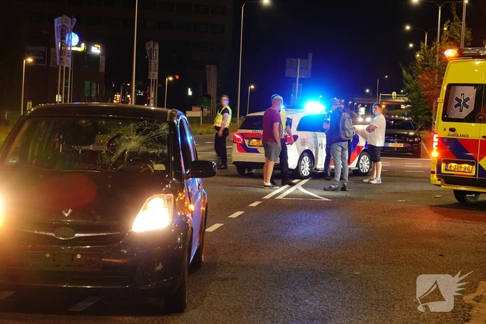 Scooterrijder gewond bij botsing met auto