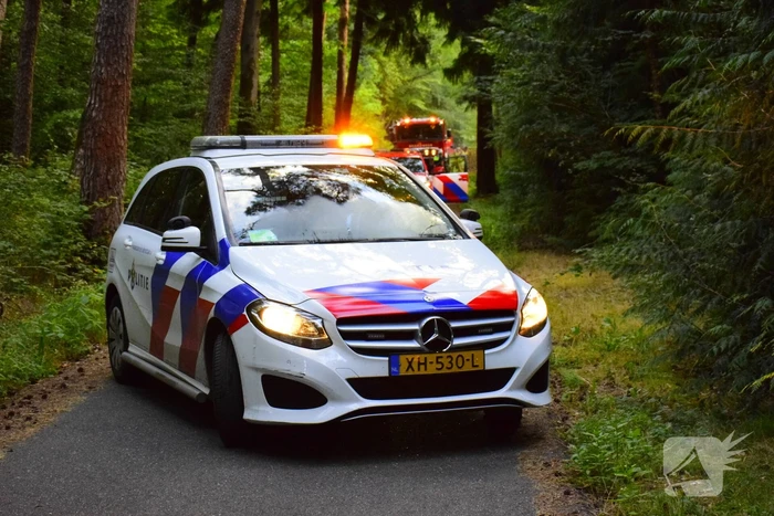 100 vierkante meter natuur verwoest vanwege brand