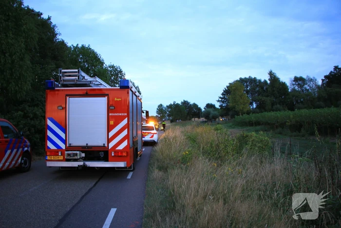 Motorrijder overleden na eenzijdig ongeval