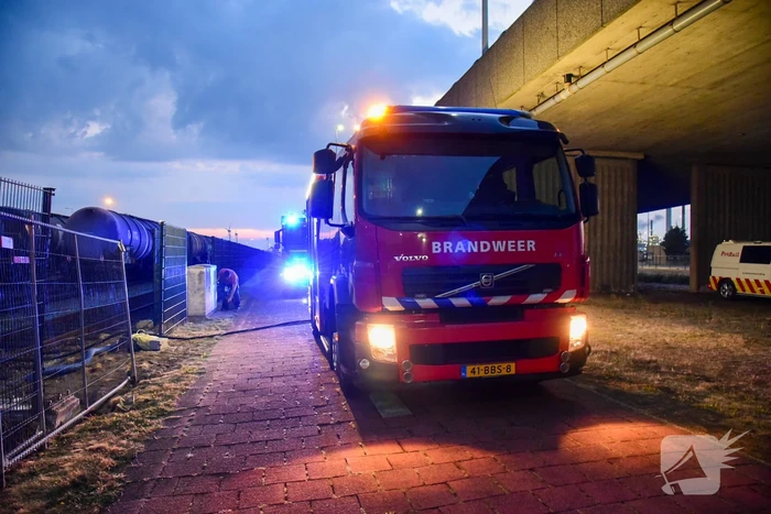 Brand in treinwagon snel geblust