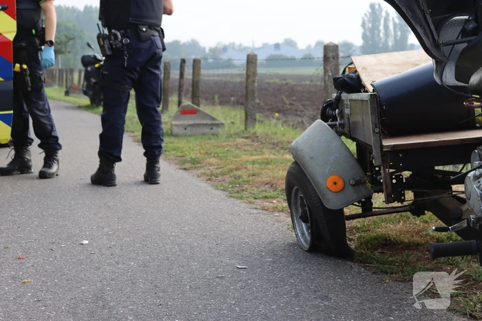 Motorrijder gewond na uitwijkmanoeuvre