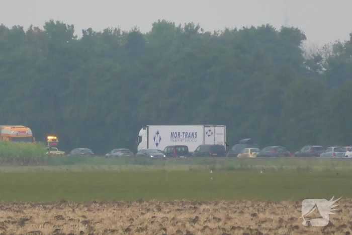 Verkeer stilgezet op A58 vanwege incident op viaduct