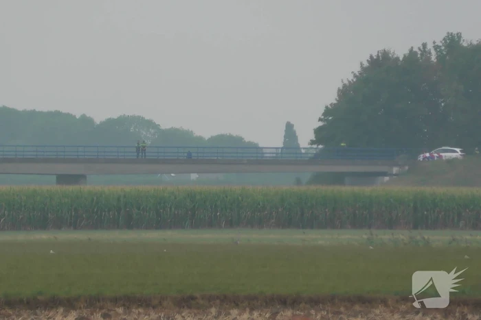 Verkeer stilgezet op A58 vanwege incident op viaduct