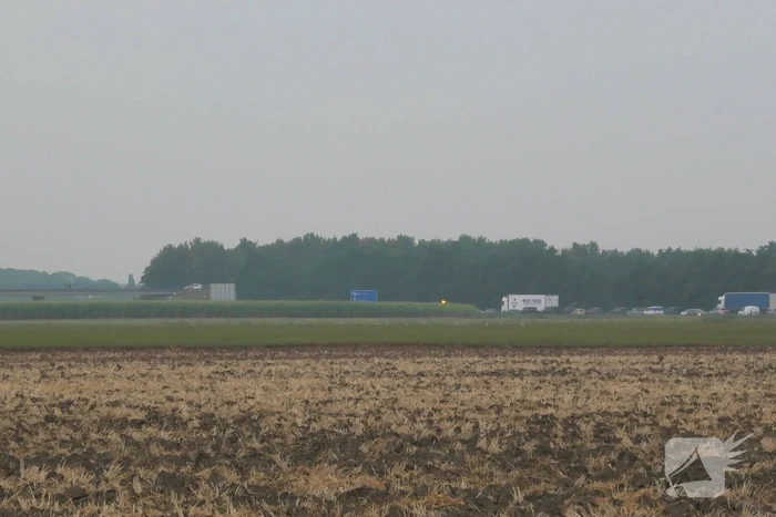 Verkeer stilgezet op A58 vanwege incident op viaduct