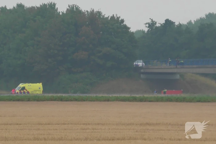 Verkeer stilgezet op A58 vanwege incident op viaduct