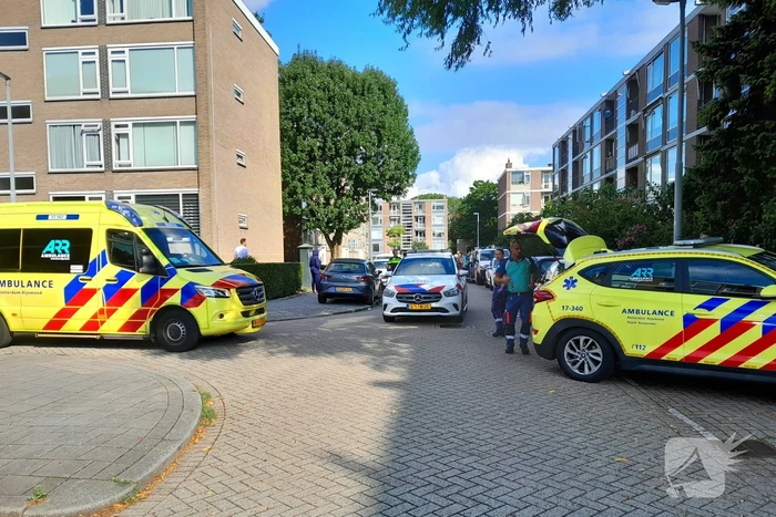 Veel politie aanwezig na melding van steekpartij