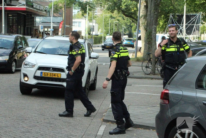 Brand in pand fietsenwinkel