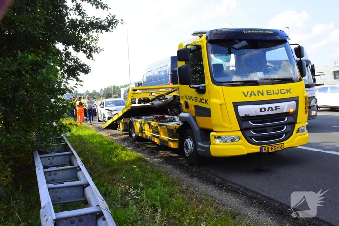 Schade bij kop-staartbotsing
