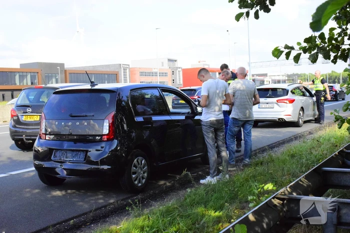 Schade bij kop-staartbotsing