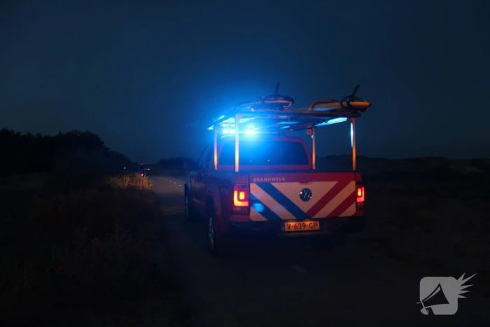 Duinbrand snel onder controle