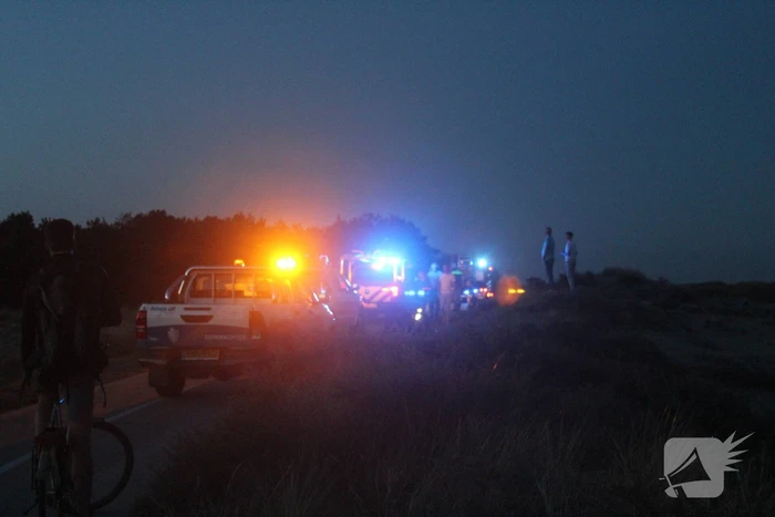 Duinbrand snel onder controle